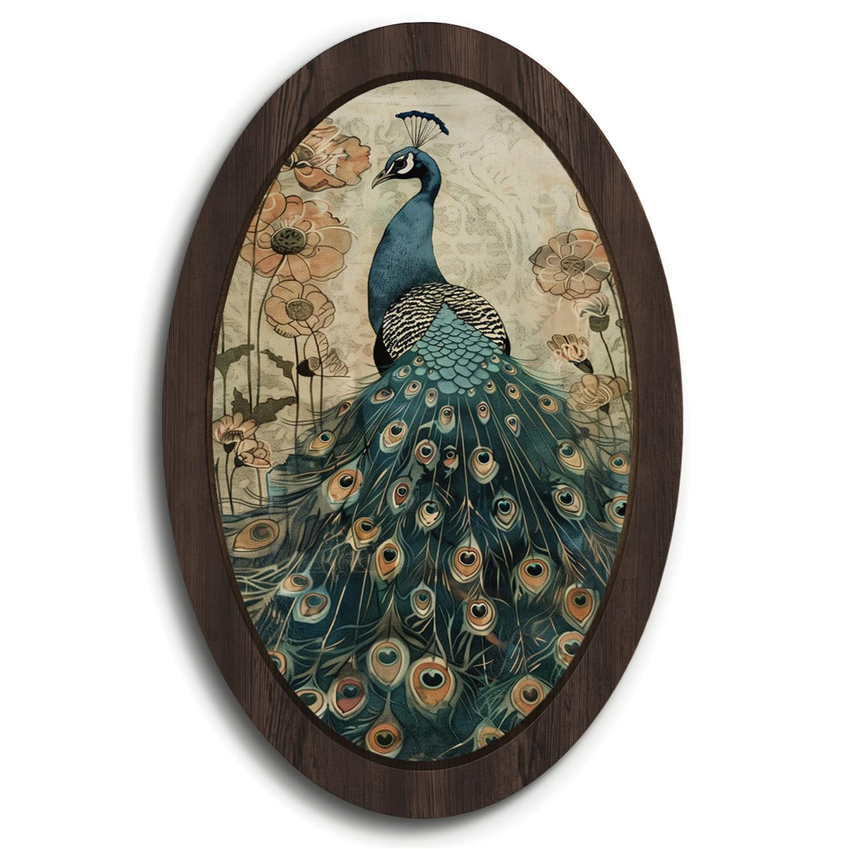 Vintage Peacock Wall Decor (peacock)