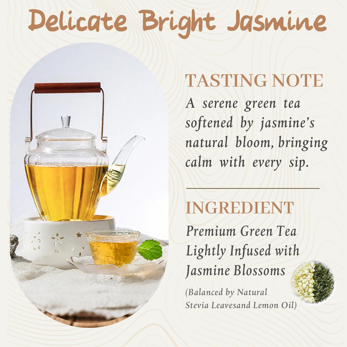 Jasmine Green Tea Pods for Keurig K