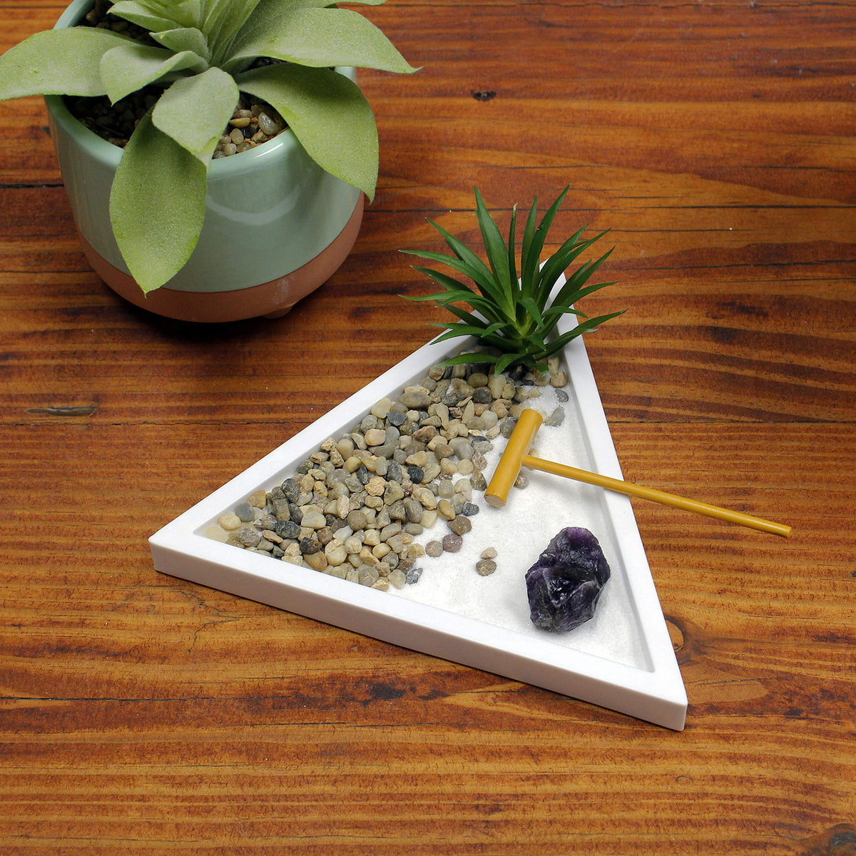 Mini Zen Garden Kit (Triangle)
