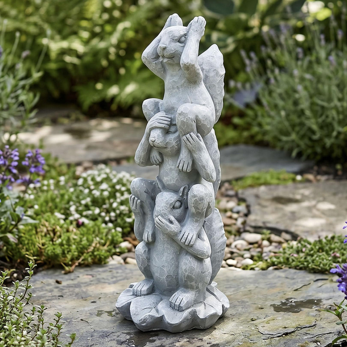 Zen Squirrel Statue (Squirrel)
