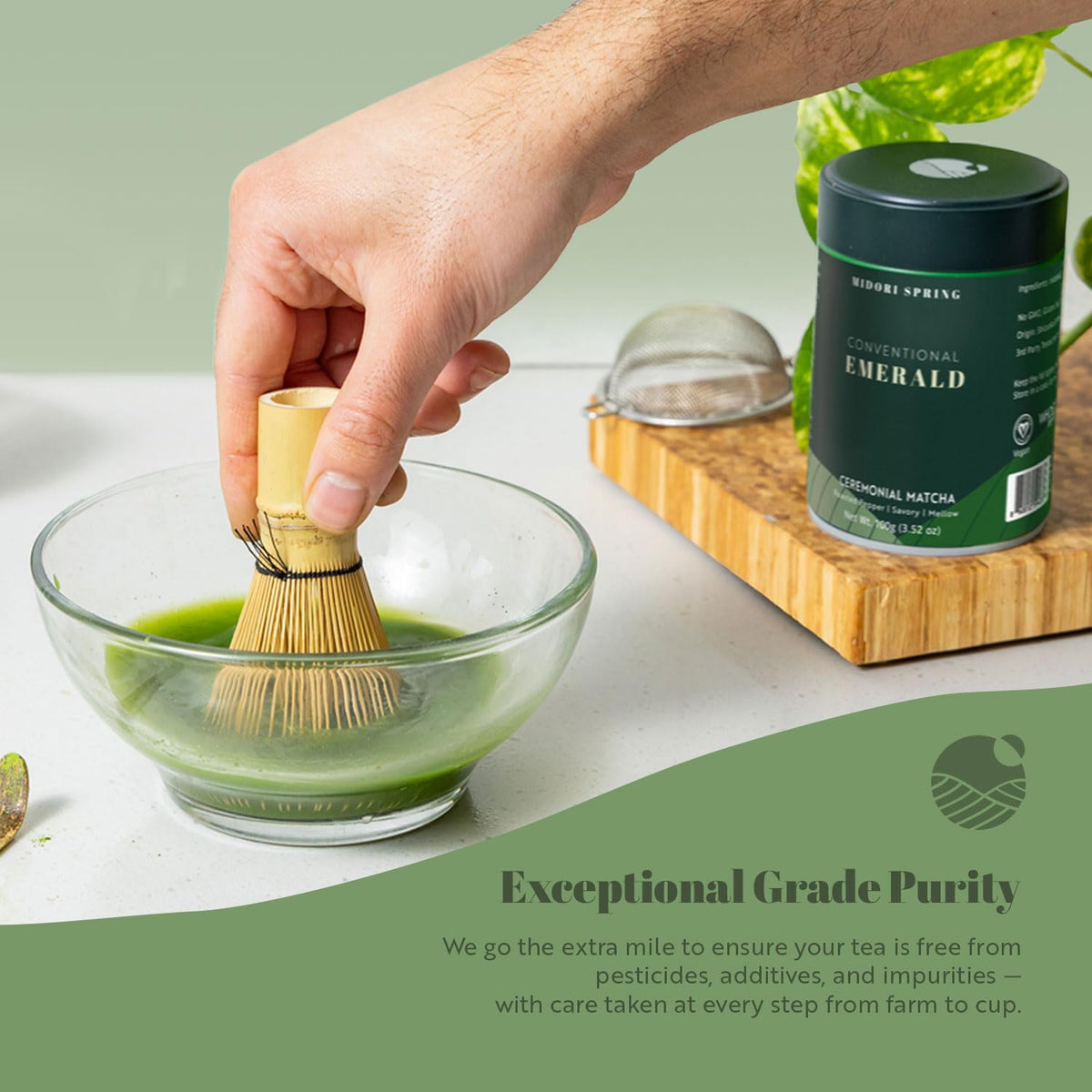EMERALD Ceremonial Matcha (100g Tin)