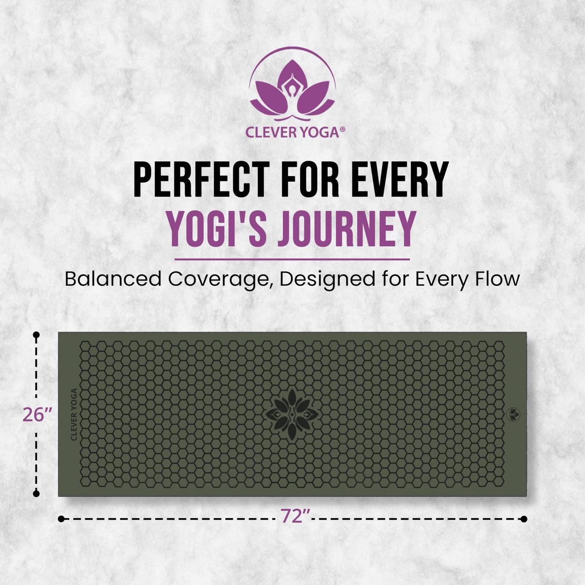 Hot Yoga Mat Towel (Olive)