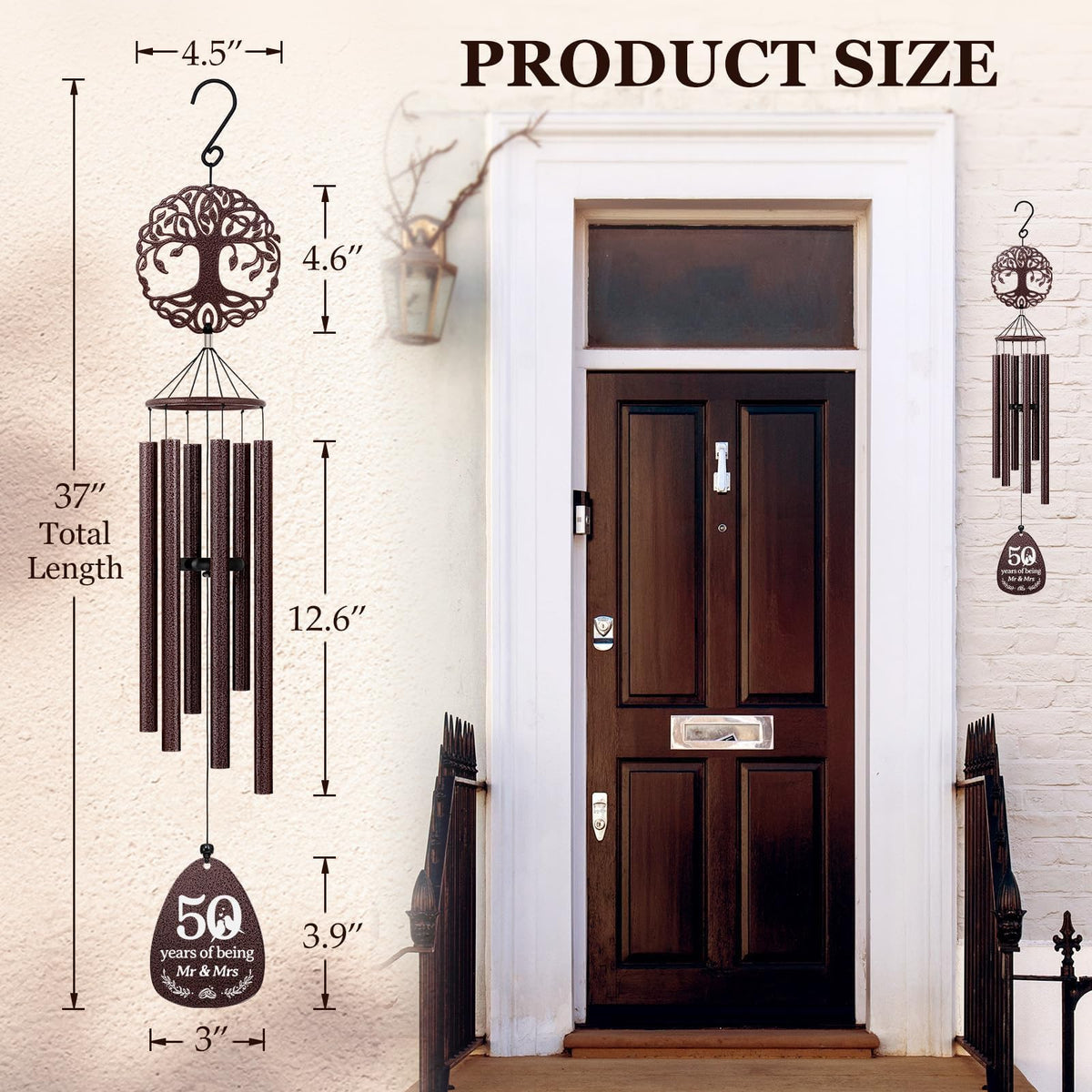 50th Anniversary Wind Chime