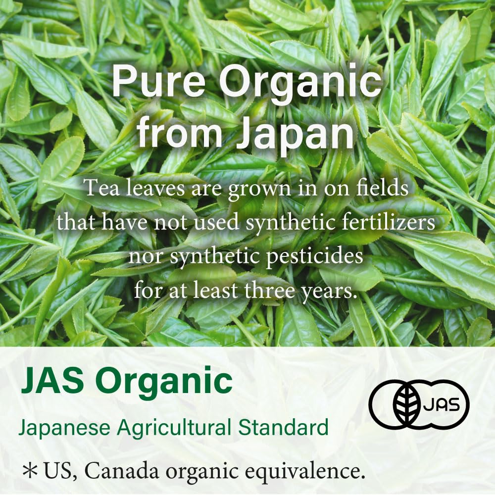 KIMIKURA ORGANIC CEREMONIAL Matcha Green Tea Powder from Kagoshima 300g (300g/10.5oz (3 packs))