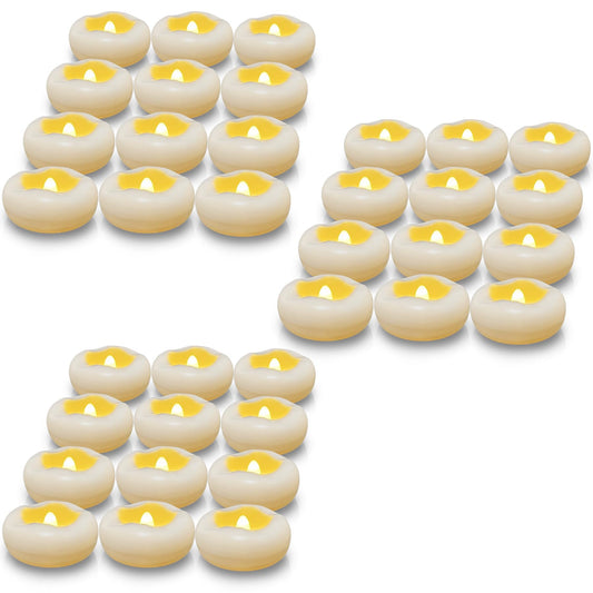 Floating Candles Water (White 36 PCs Floating Candles)