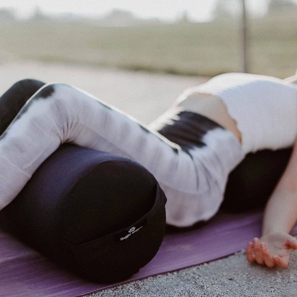 Round Yoga Bolster (Celestial Plum)