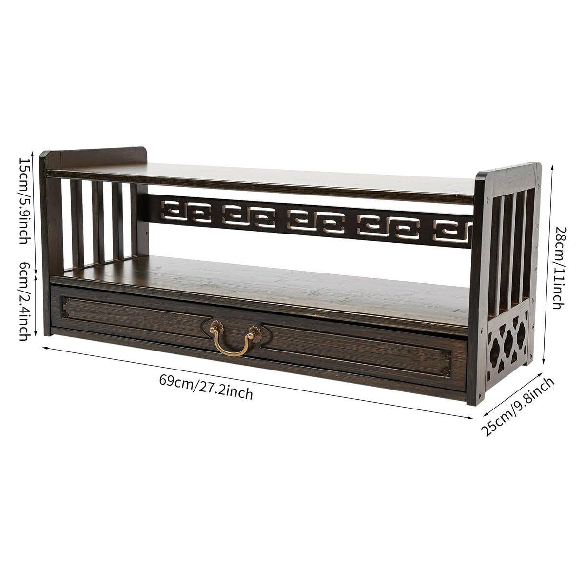Meditation Table (Walnut Color)