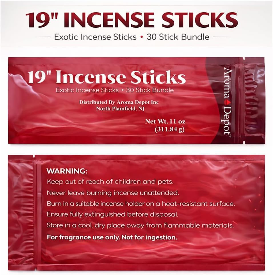 19 Inch Cherry Incense Sticks