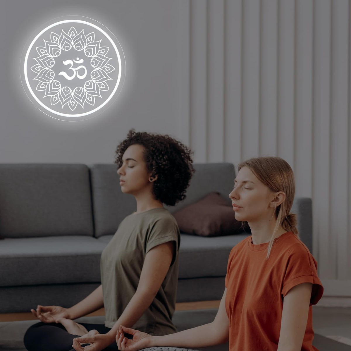 Om Mandala Neon Sign (Om Mandala S)