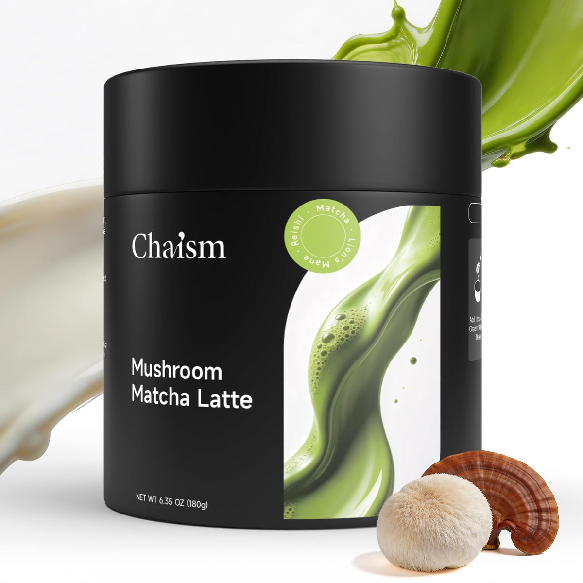 Mushroom Matcha Latte Powder (6.35oz)
