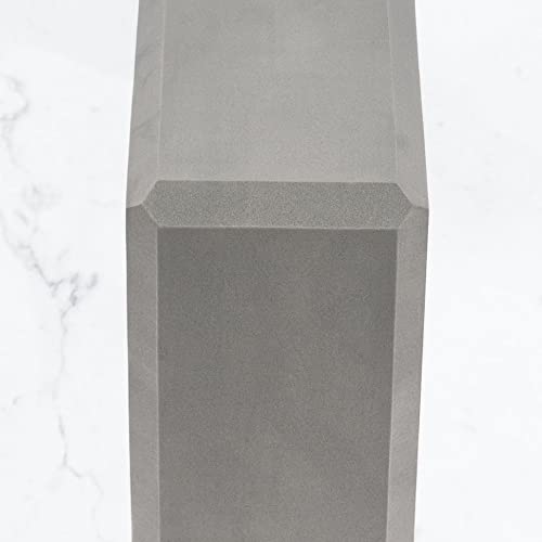 Yoga Block Lightweight EVA Foam Yoga Brick (Grey / One Size)