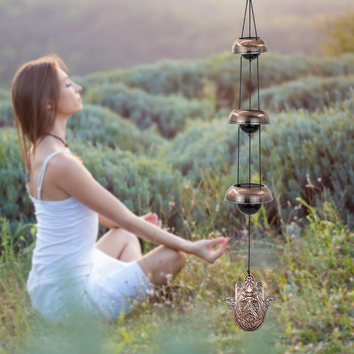 Temple Wind Chime (3 Buddha Bell)