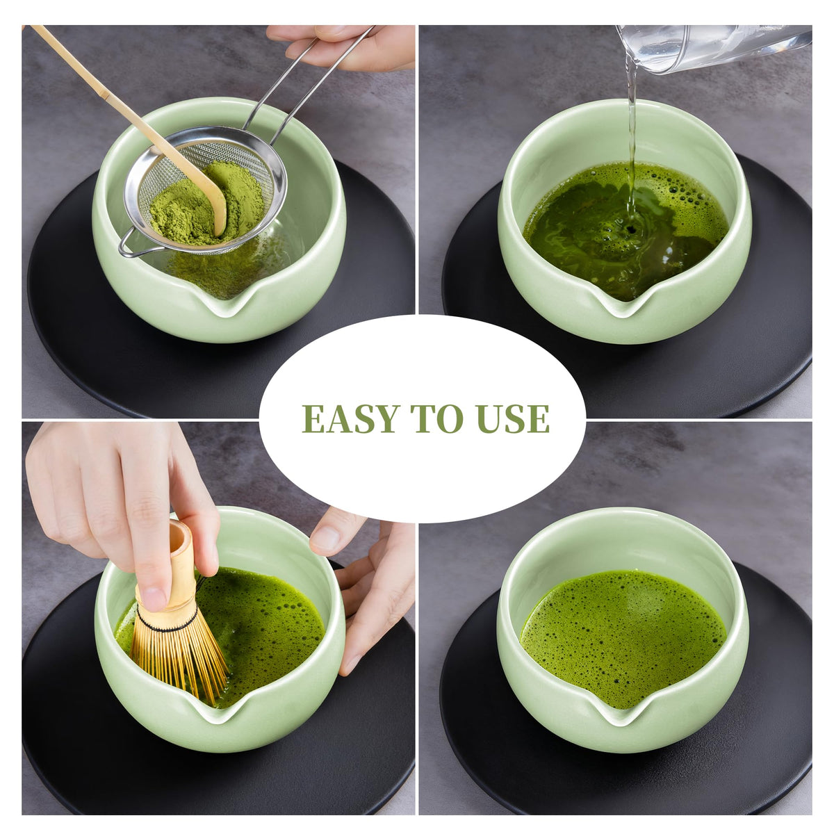 Matcha Whisk Set (Light Green)