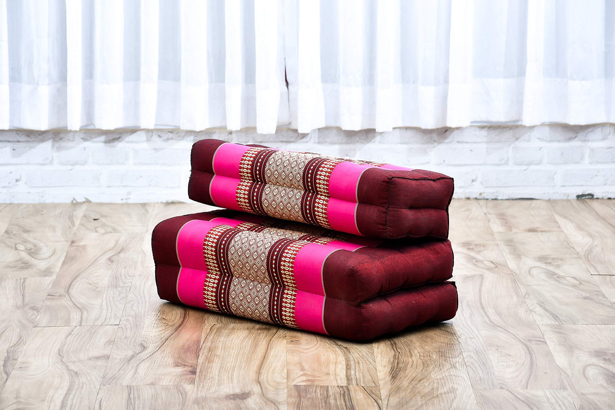 Foldable Floor Mattress (Sf29 - Auburn, Pink)
