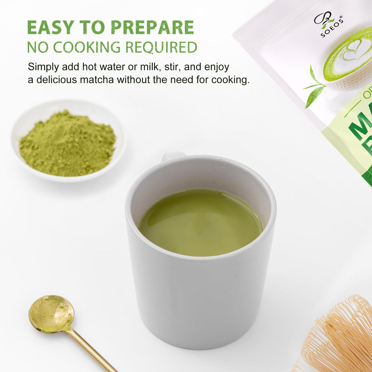 Organic Matcha Powder (2 Ounce (Pack of 4))