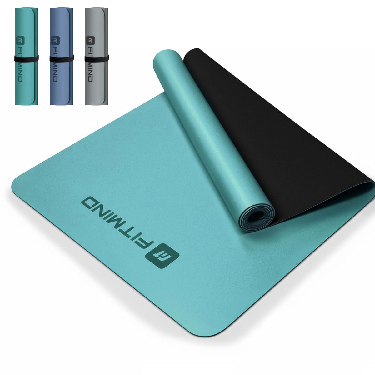 Professional PU Rubber Yoga Mat (green)