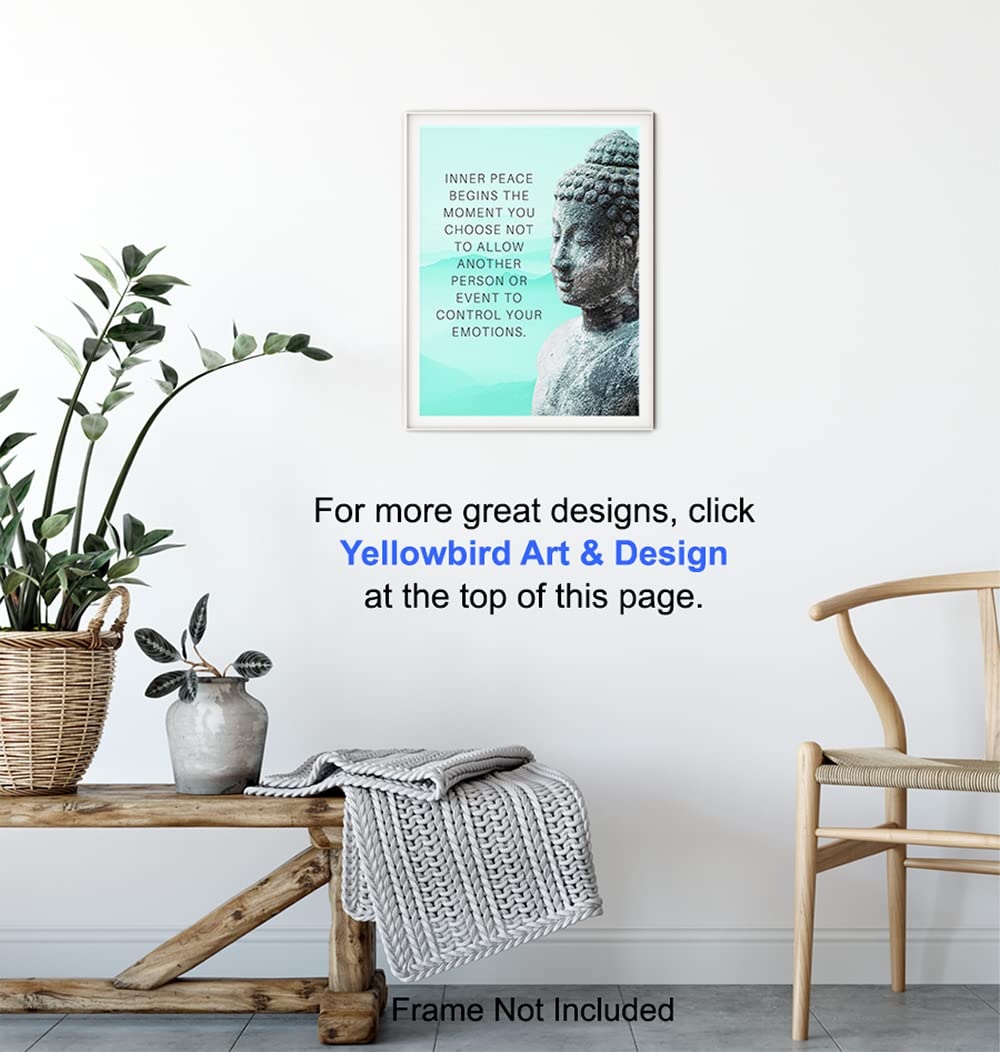 Buddhism Buddha Statue Art Print (8"L x 10"W / Unframed)