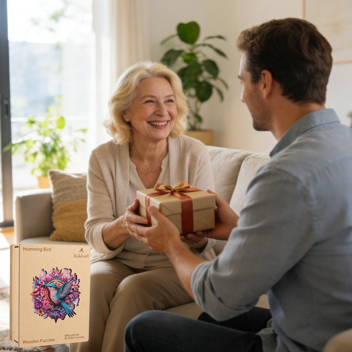 500 piece Puzzles for Adults (Hummingbird / 500 pieces)