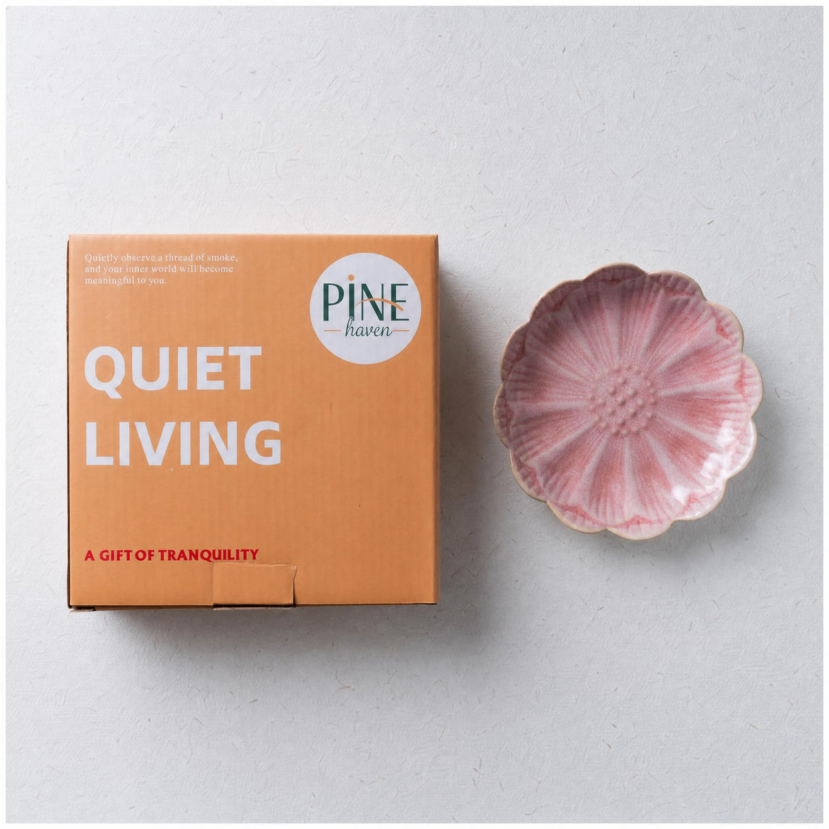 Pink Lotus Incense Holder (Pink)