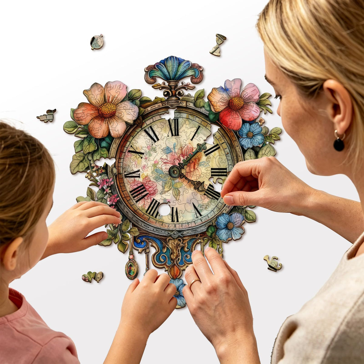 Wooden Puzzles for Adults (500Pcs / Wall Clock)