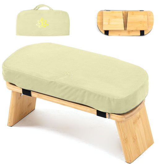 Bamboo Meditation Bench (Beige-bag)