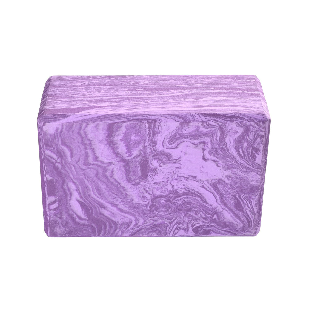 4" Foam Yoga Block (Cosmic Purple)