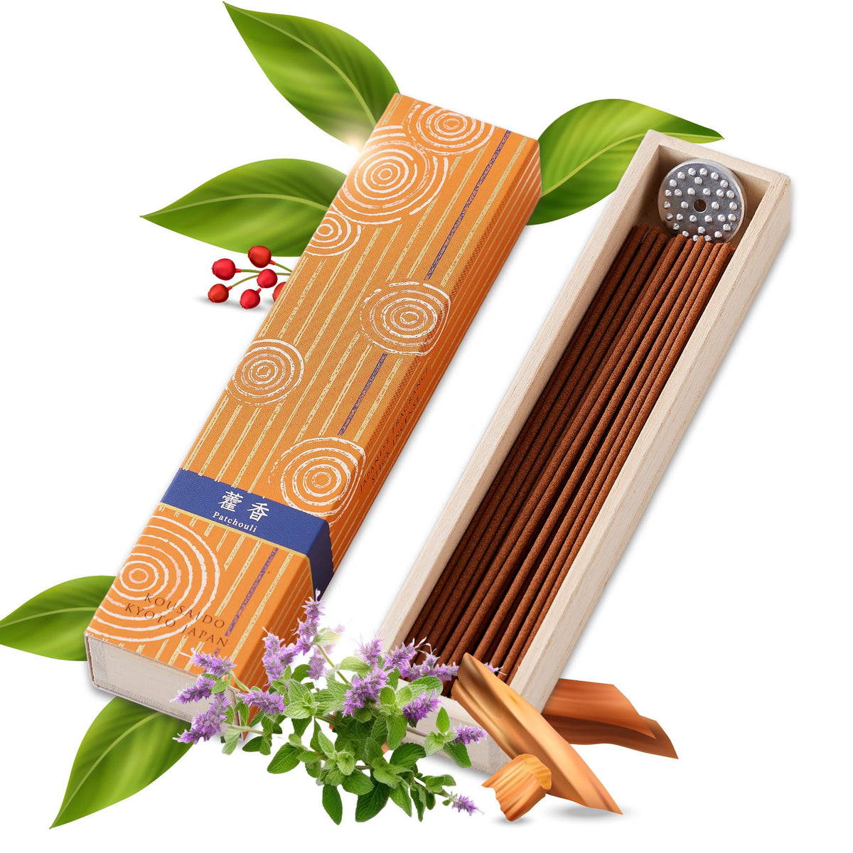 Hasegawa Hyakurakuko Premium Japanese Sandalwood Incense