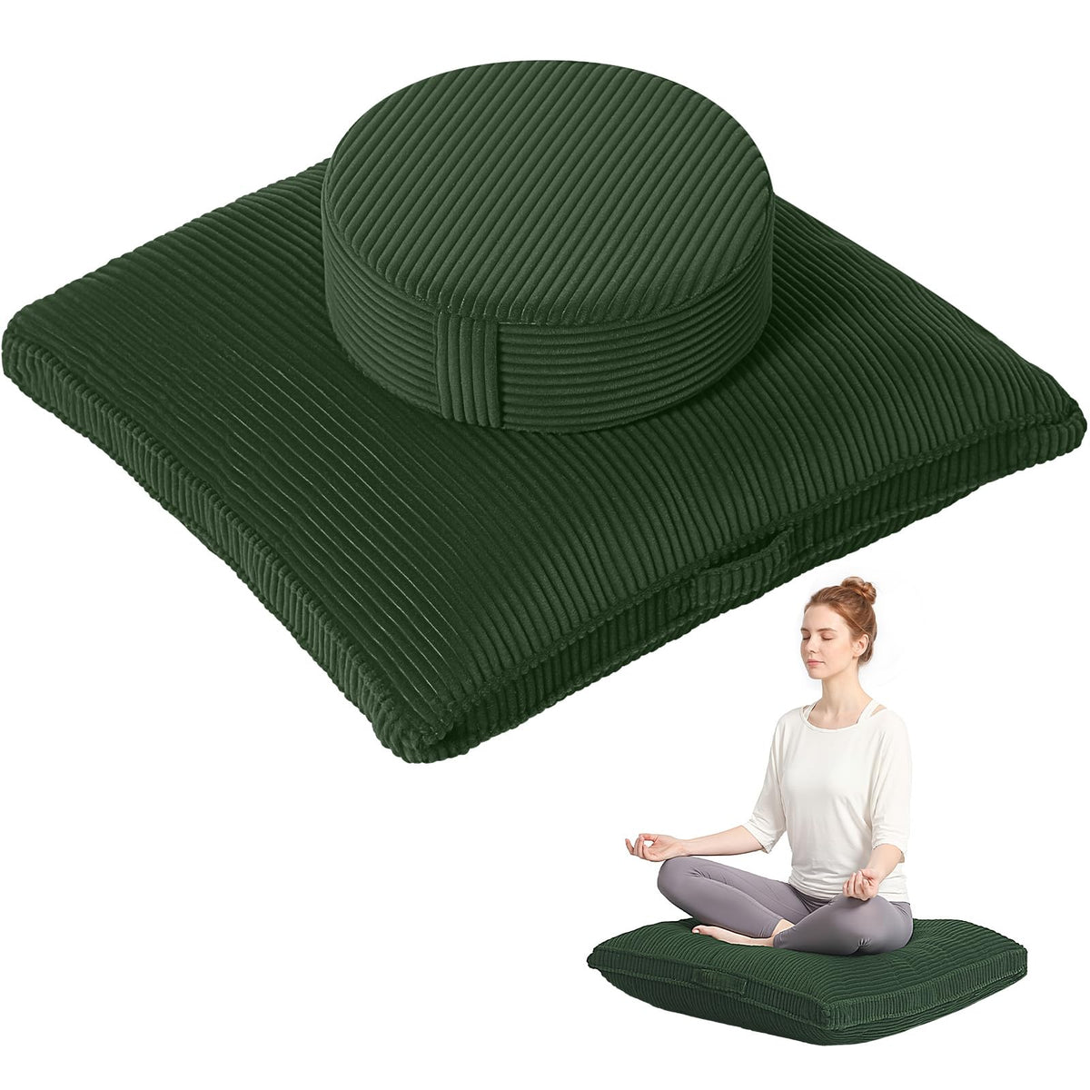 Meditation Cushion (Green)