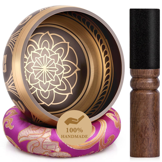 Tibetan Singing Bowls (Pink / 4 inch)