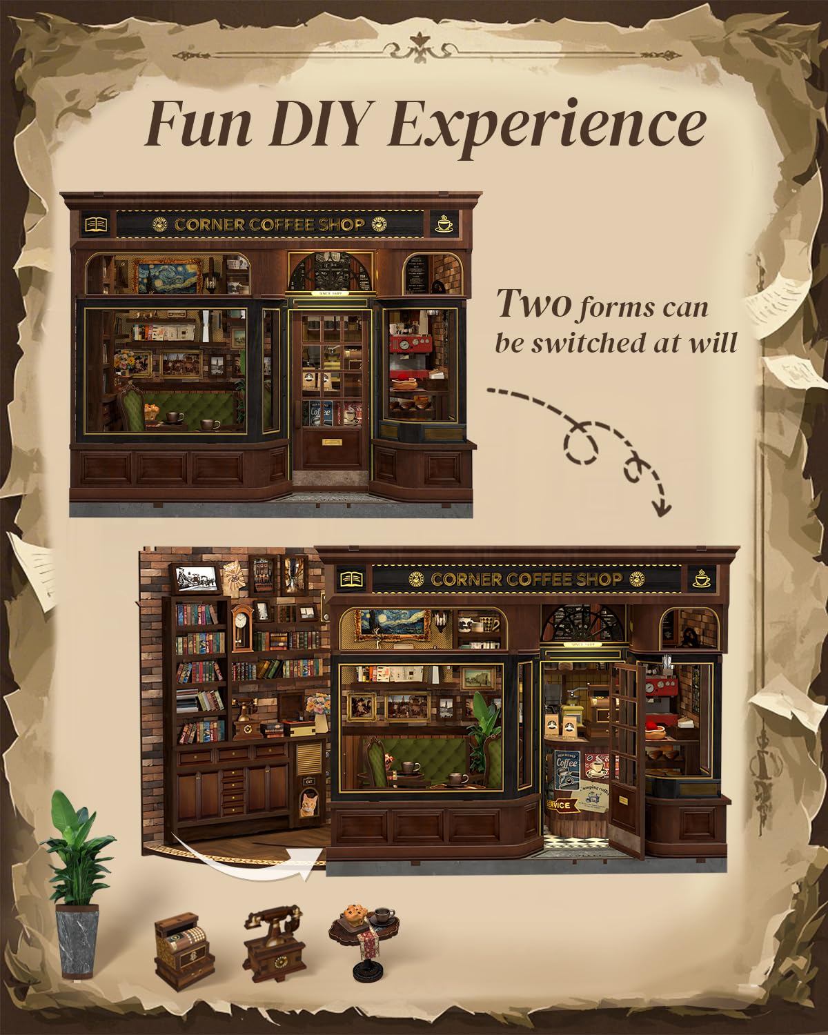 Book Nook Kits for Adults