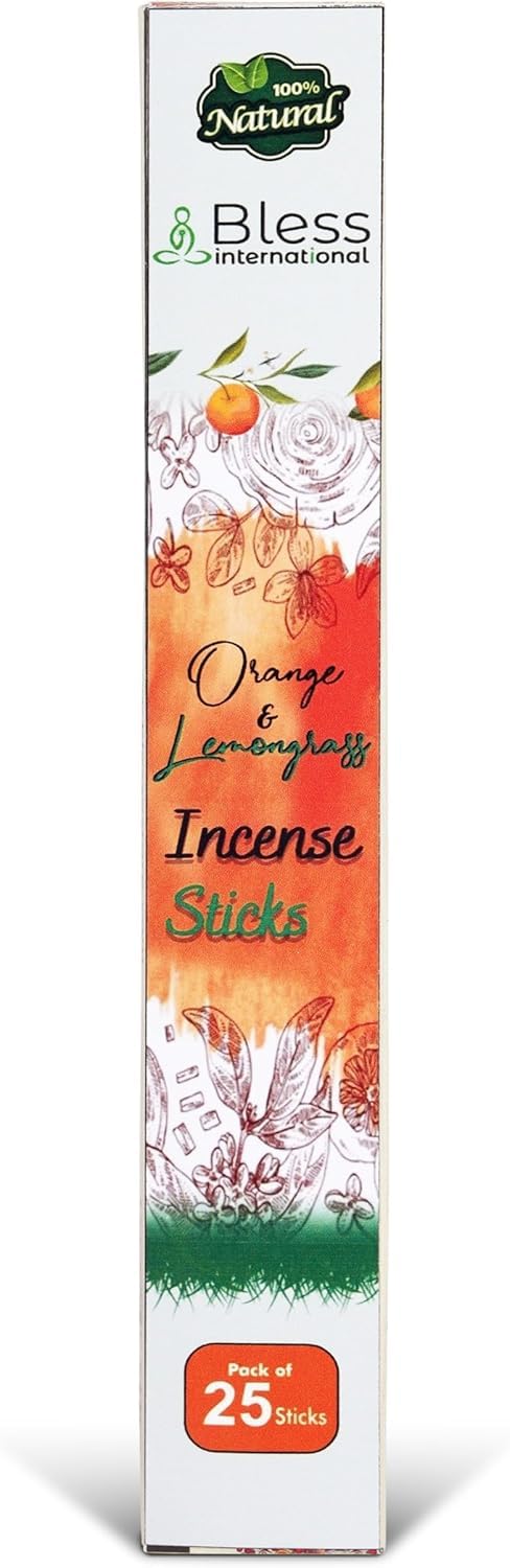 Bless Organic (Orange and Lemongrass / 25 Sticks (1.4 OZ/40 GM))