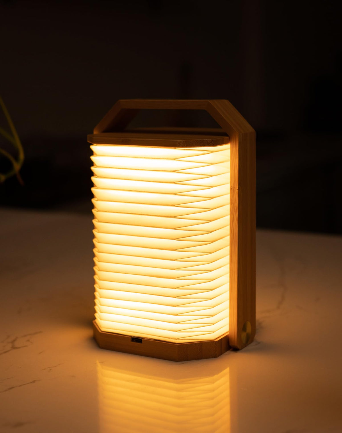 Unique Gifts Japanese Paper Lantern Lamp (Bamboo)
