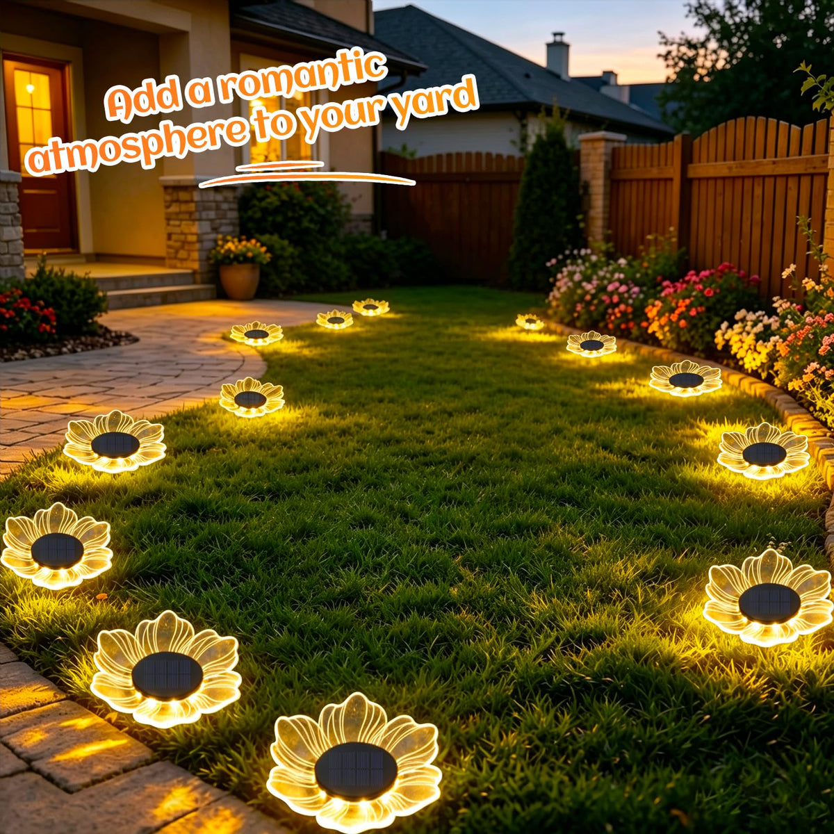 Solar Flower Shaped In (petal)