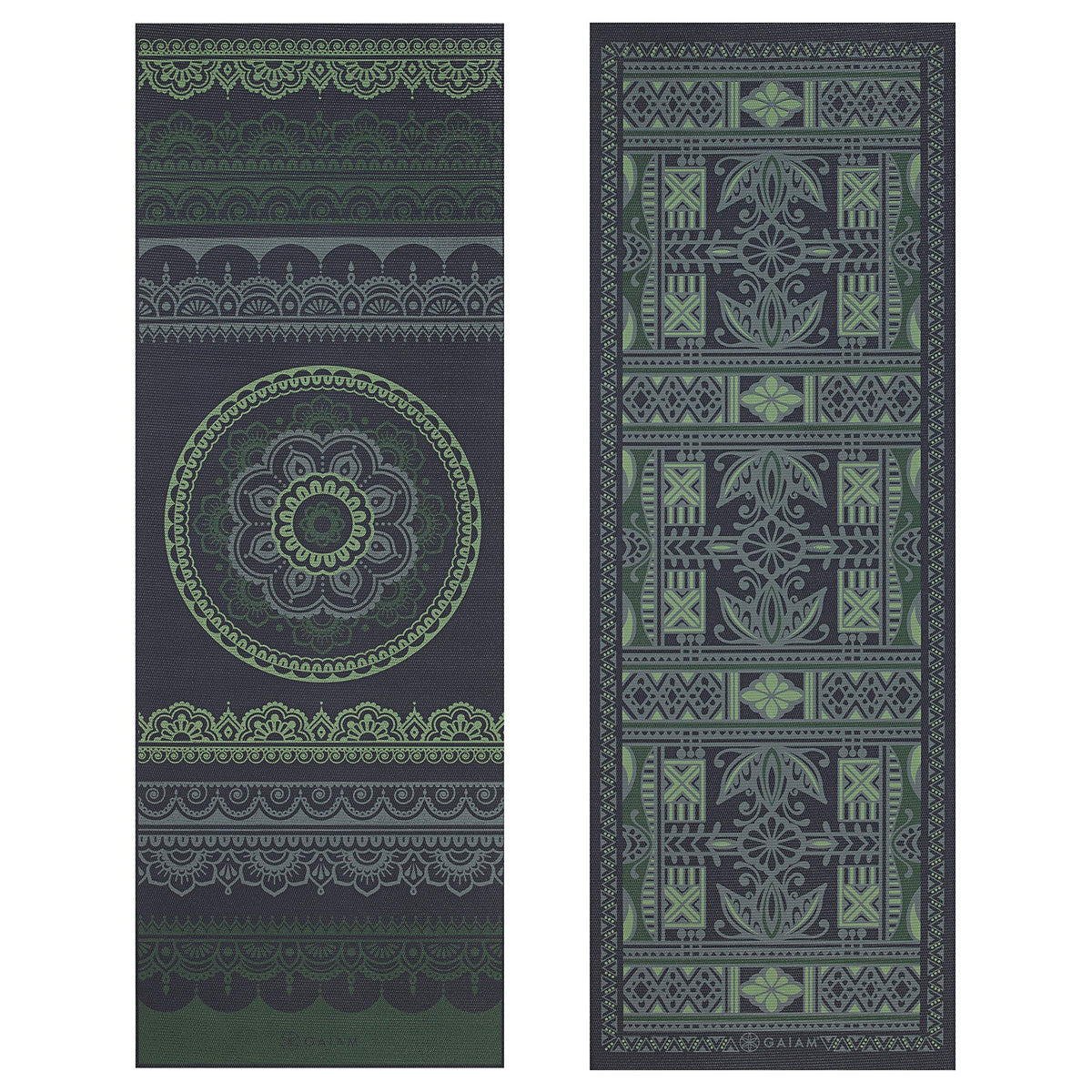 Reversible Yoga Mat (Boho Folk)