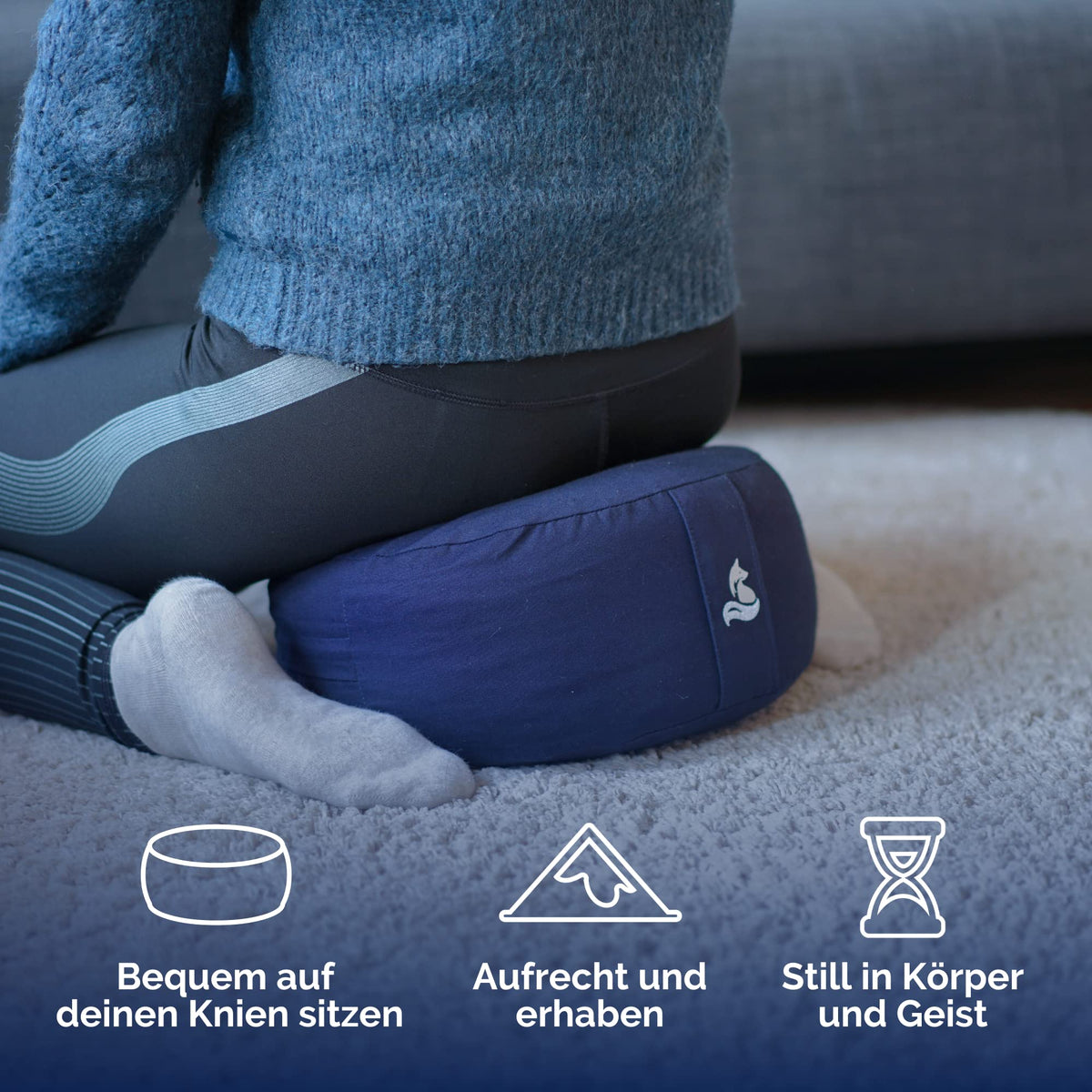 Meditation Cushion (Space Blue)