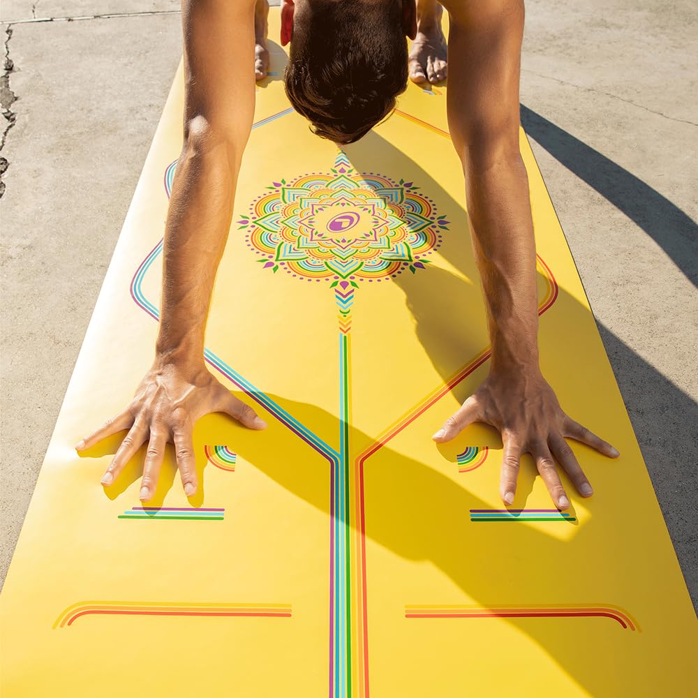 Travel Yoga Mat (Yellow)