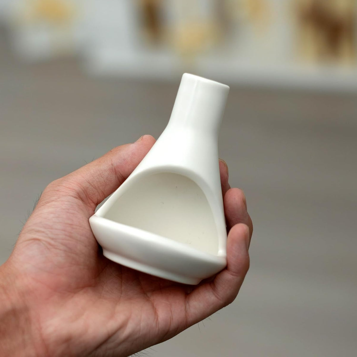Modern Ceramic Palo Santo Holder & Burner (Palo Santo Holder-white)