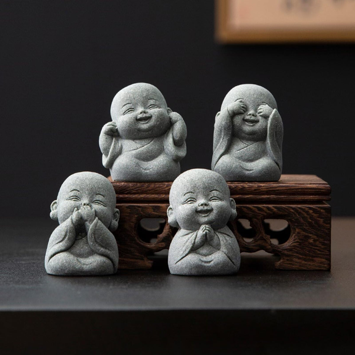 Laughing Buddha Statue Decor (Laughing Buddha)