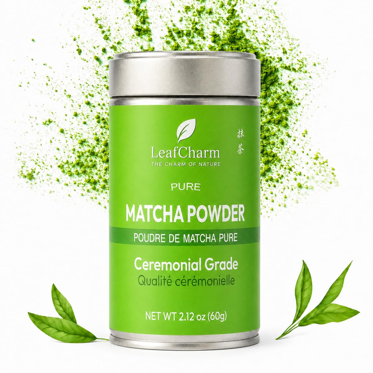 Ceremonial Grade Matcha Powder 60g (2.12oz)