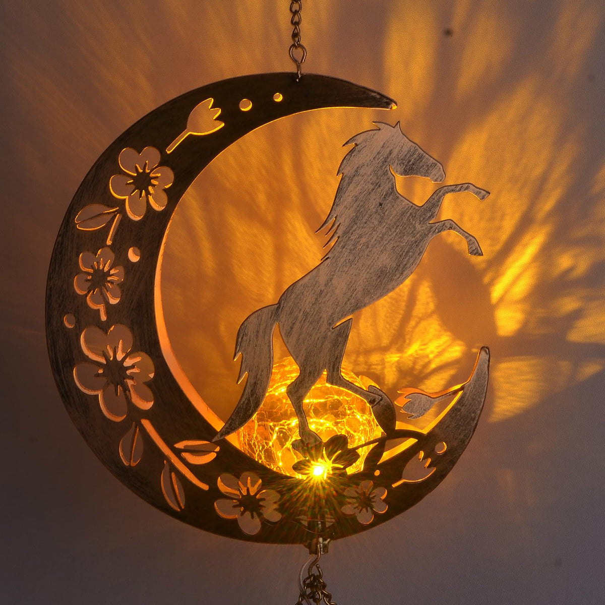 Moon Horse Wind Chime Decorative Gift
