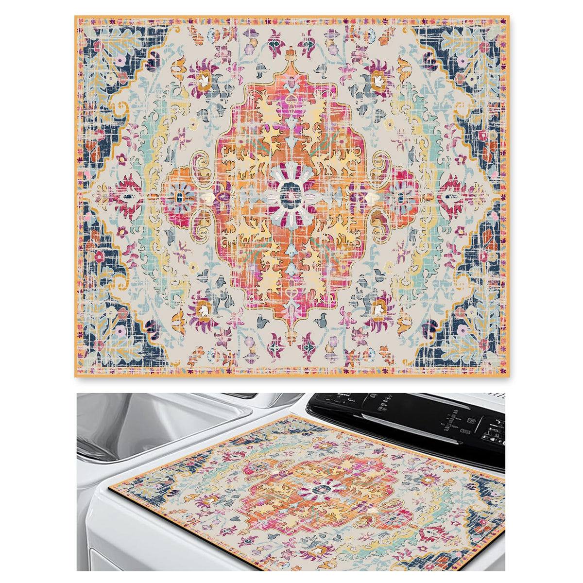 Dryer Top Protector Mat (boho brown)