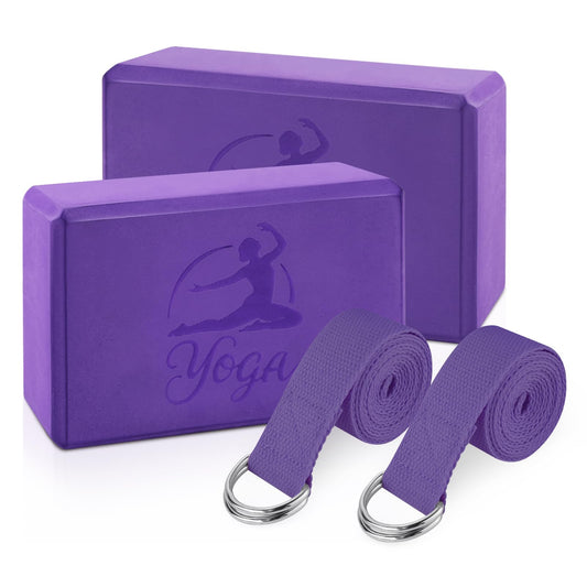 Yoga Blocks Set (Purple)