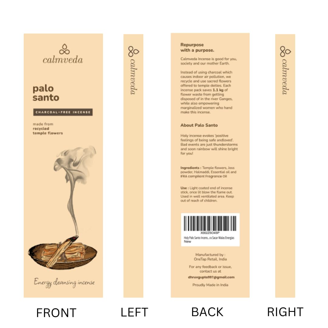 Holy Palo Santo Incense Sticks for Cleansing