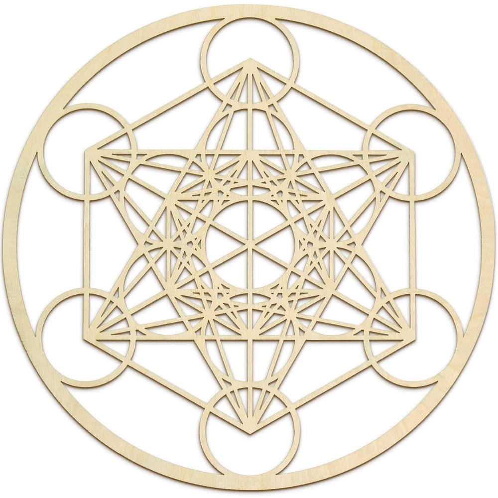 Fourth Level MFG 12" Metatron's Cube (Metatrons Cube)