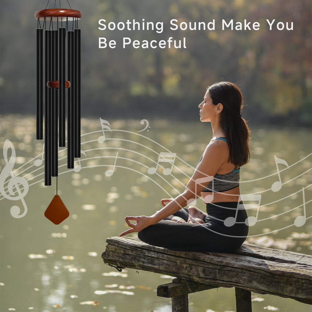 50" Deep Tone Wind Chimes (50 inch)