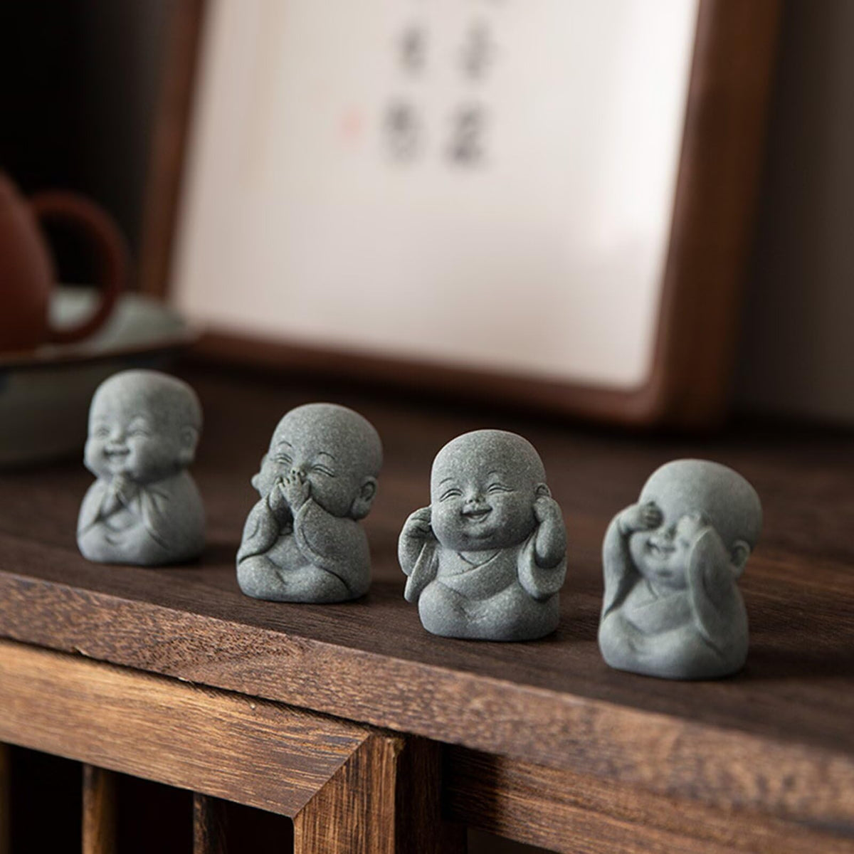 Laughing Buddha Statue Decor (Laughing Buddha)