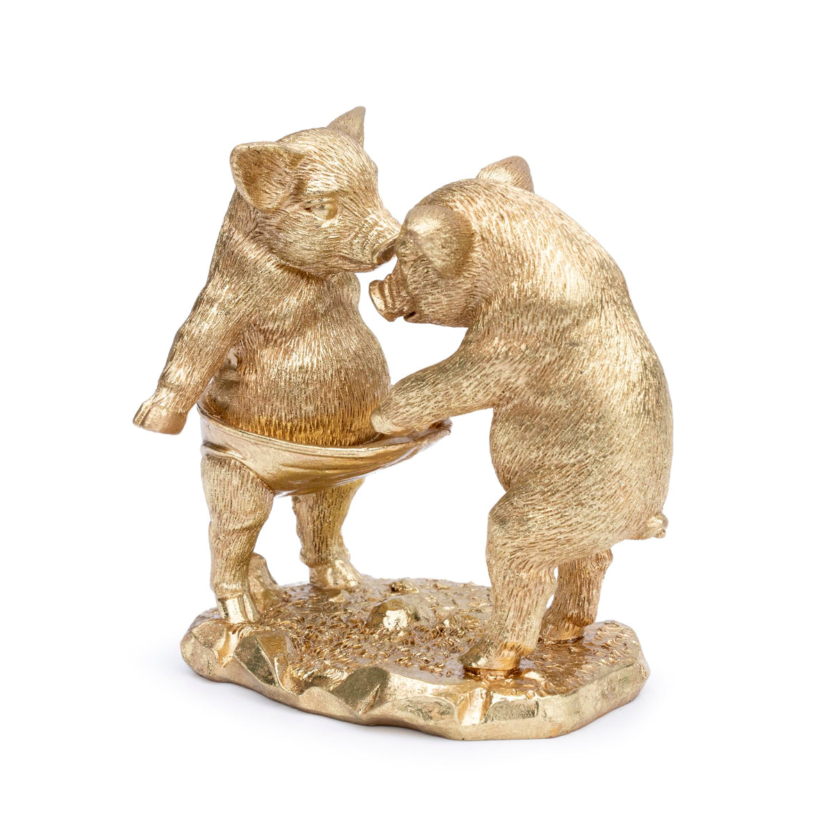 Funn Pig Couple Figurine (Funny Pig)