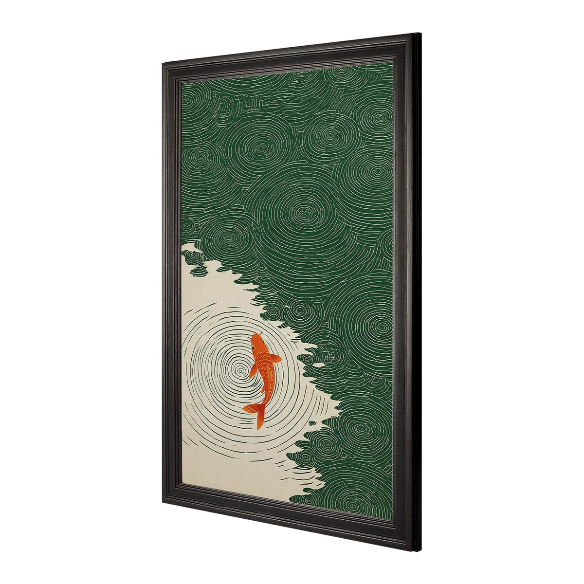 Vintag Japanese Ukiyo (Black 03 / 12"L x 16"W)