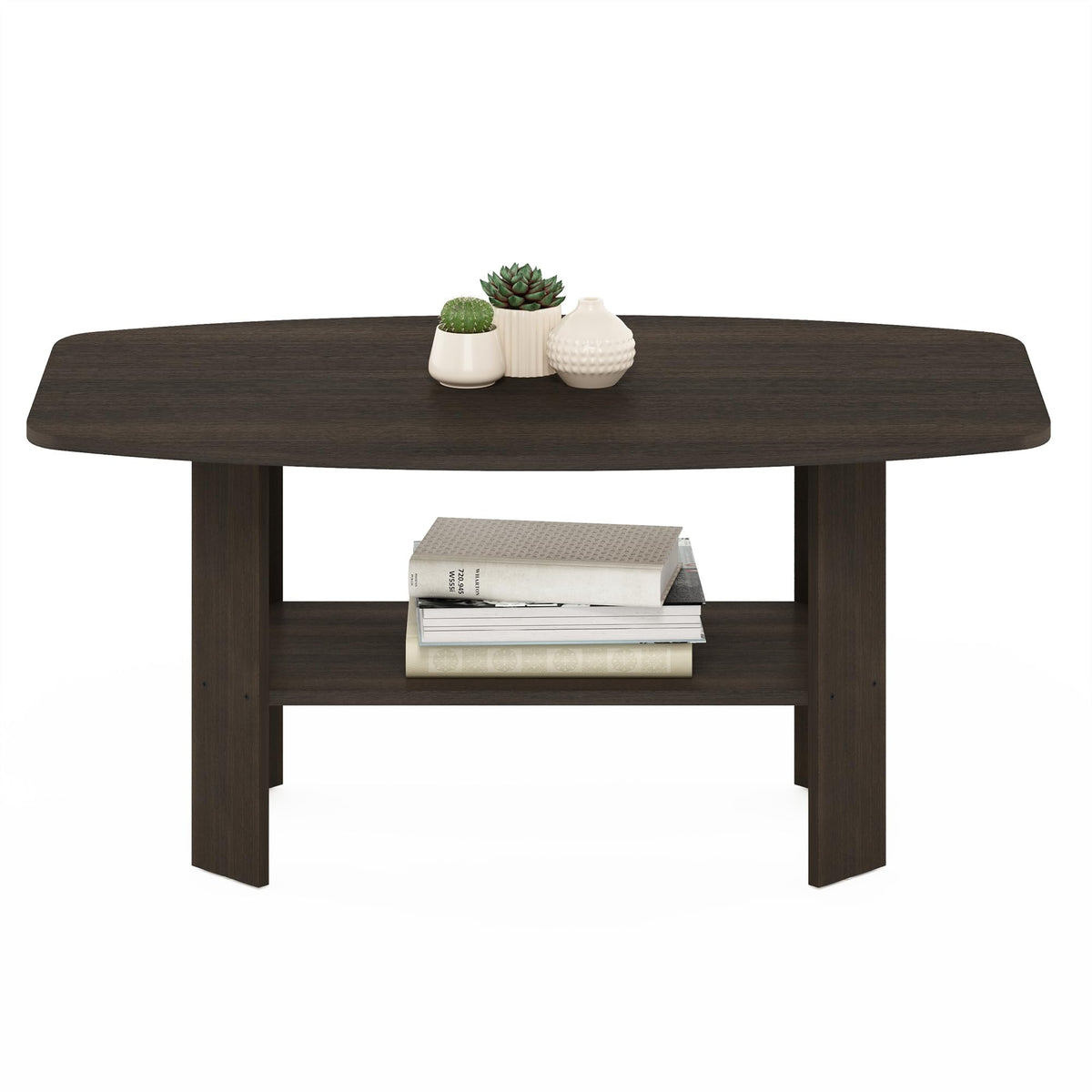 Simple Design Coffee Table (Dark Brown / Coffee Table)