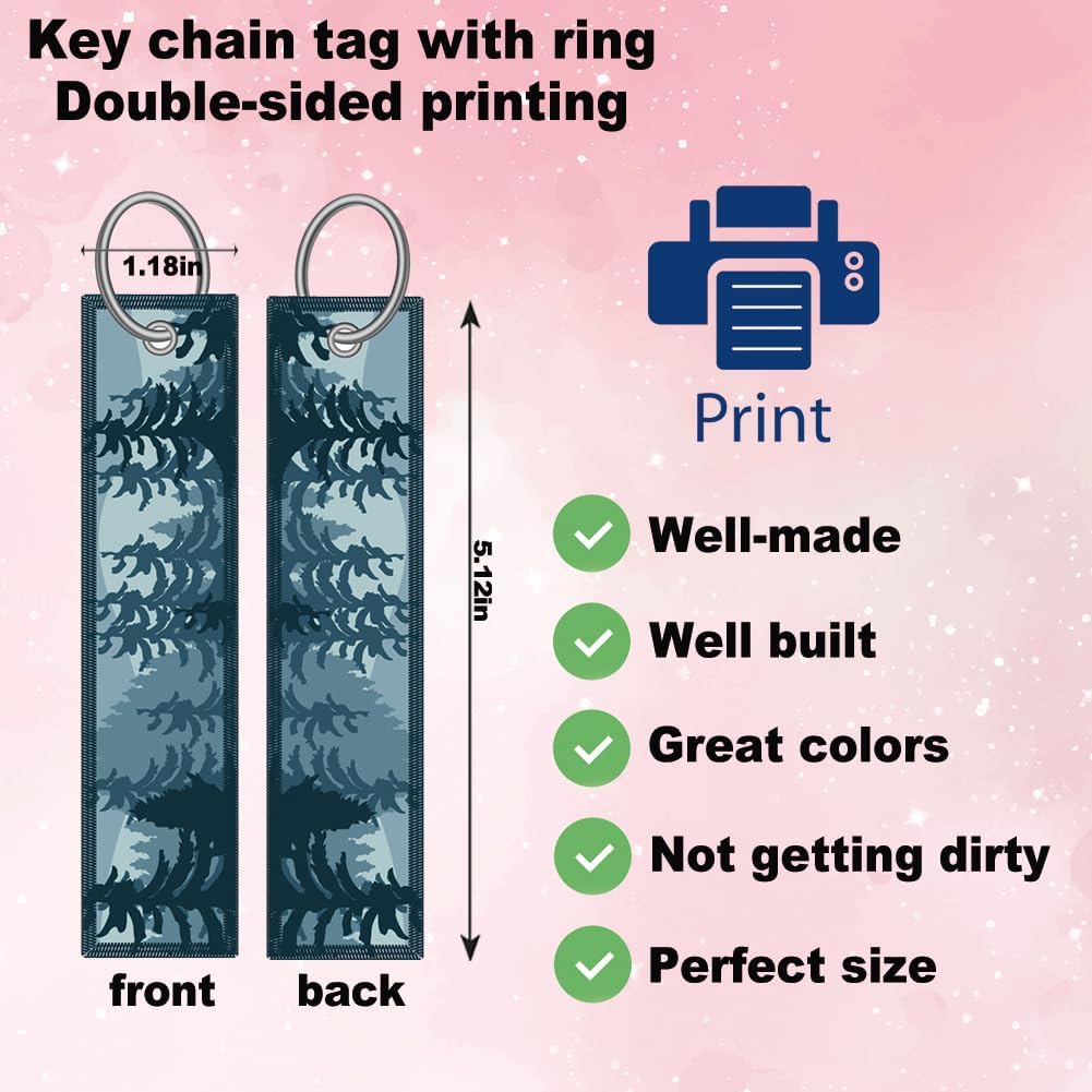 Mountain Pine Forest License Plate Frame Women Men 1Pc Car Tag (for Mountain-Blue 2-1p)